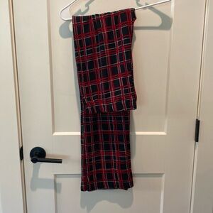 Aegean‎ Apparel Men’s Pajama Pants.  Red/White/Black Design. Size Small